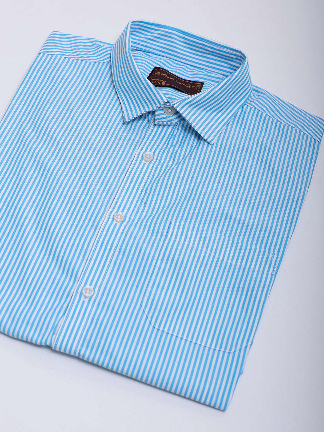 Shop Men's Striped Slim Fit Shirt Online.