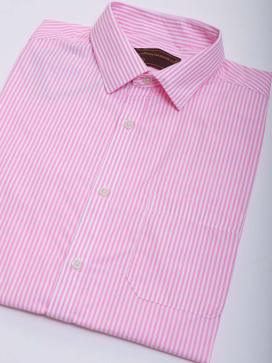 Shop Men's Striped Slim Fit Shirt Online.