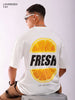 Shop Men's Back Printed Oversized T-Shirt Online.