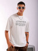 Shop Men's Back Printed Oversized T-Shirt Online.