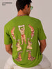 Shop Men's Back Printed Oversized T-Shirt Online.