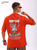 Shop Men's Back Printed Oversized T-Shirt Online.
