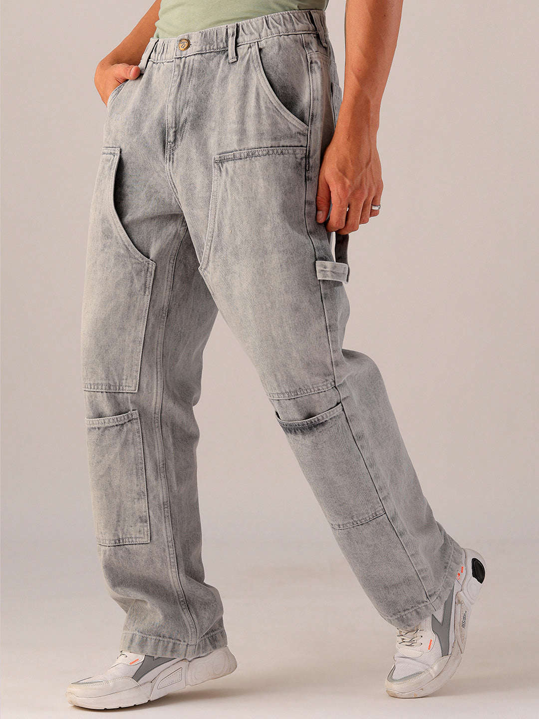 Shop Men's Patched G365 Relaxed Fit Jeans Online.