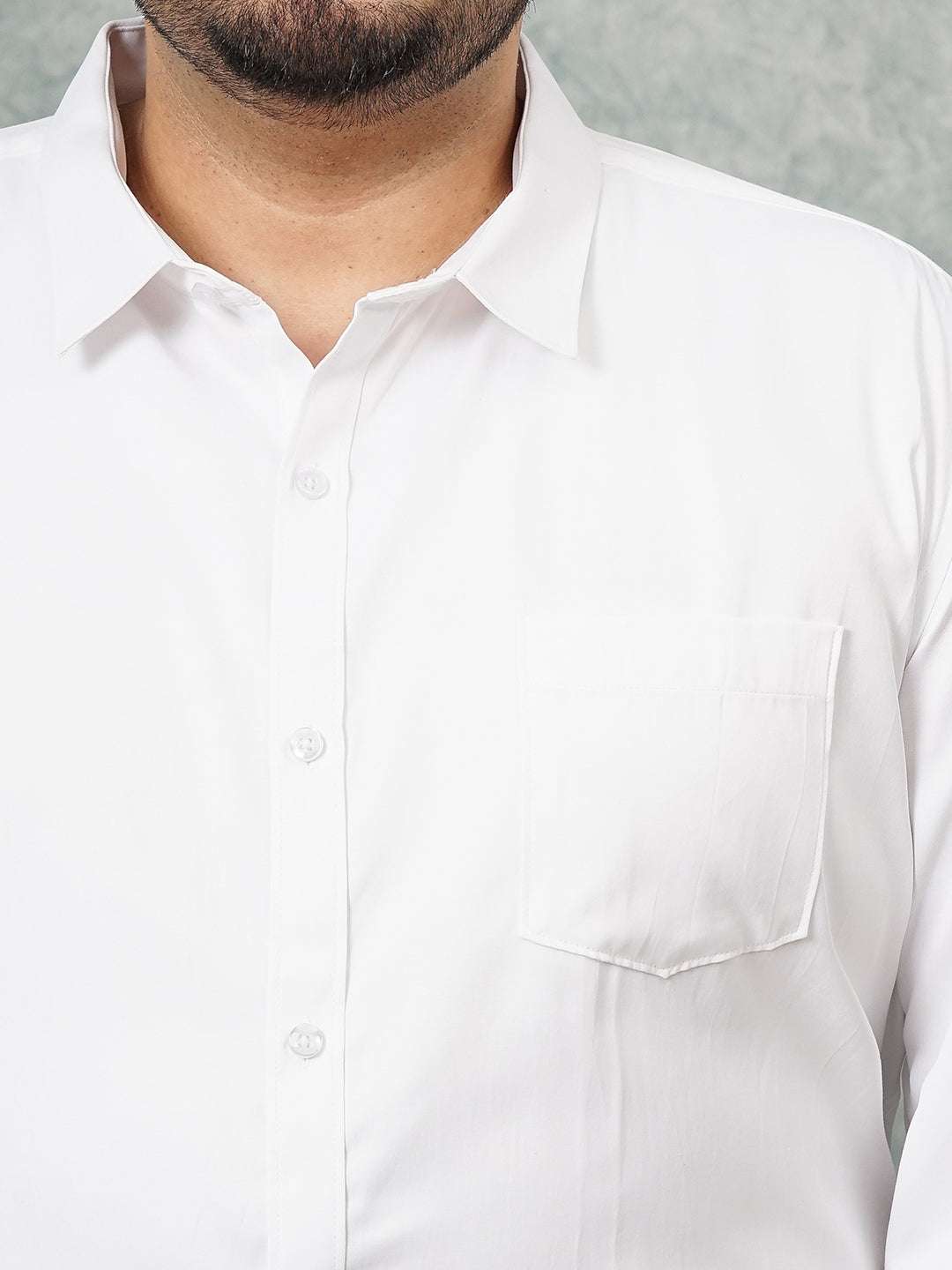 Shop Men's Solid Plus Size Shirt Online.