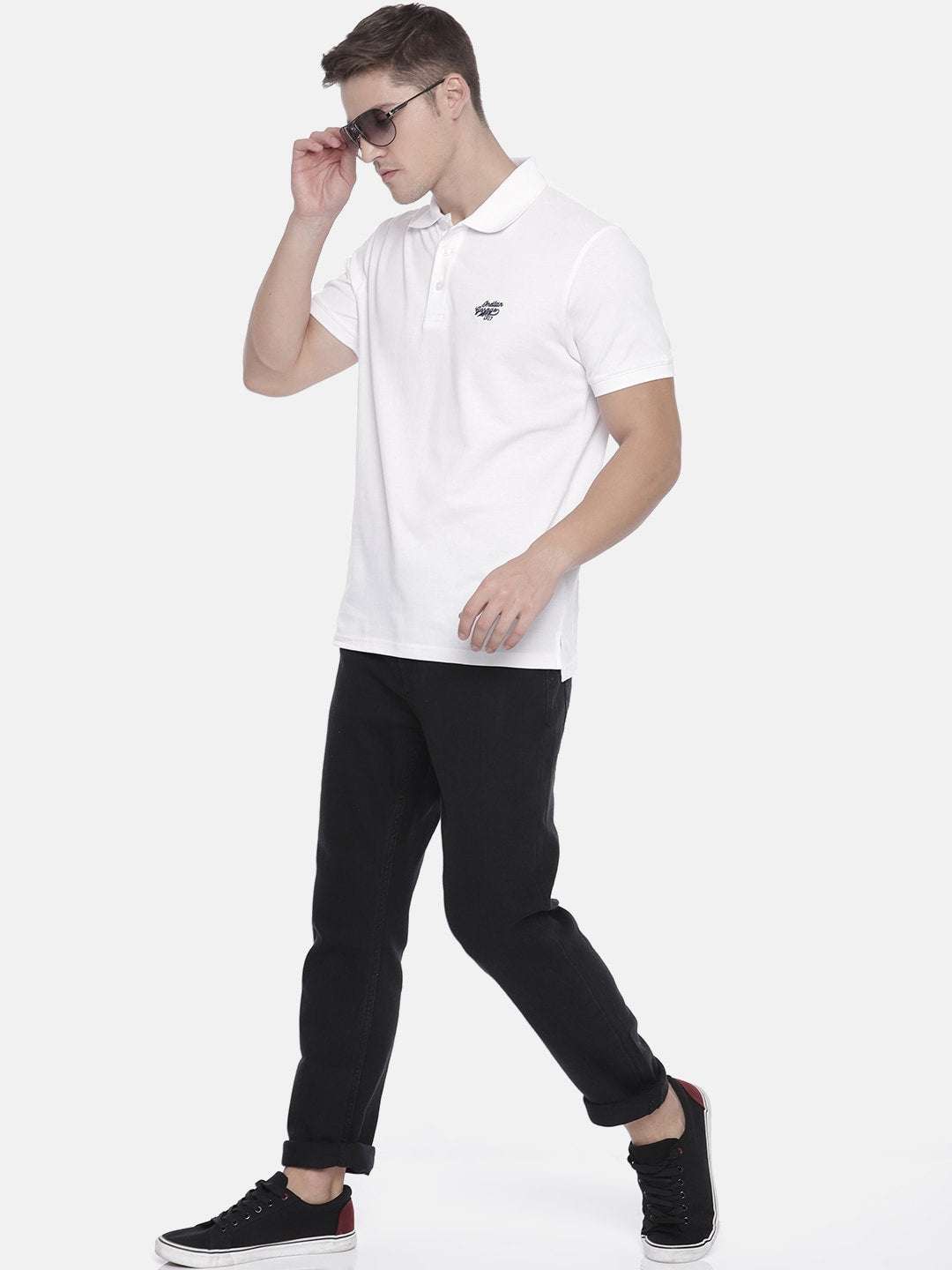 Shop Men Polo Neck T-Shirt Online.