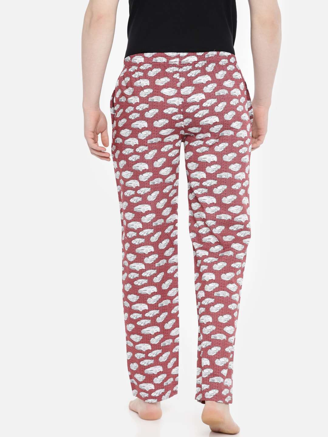 Shop Men Abstract Printed Lounge Pant Online.