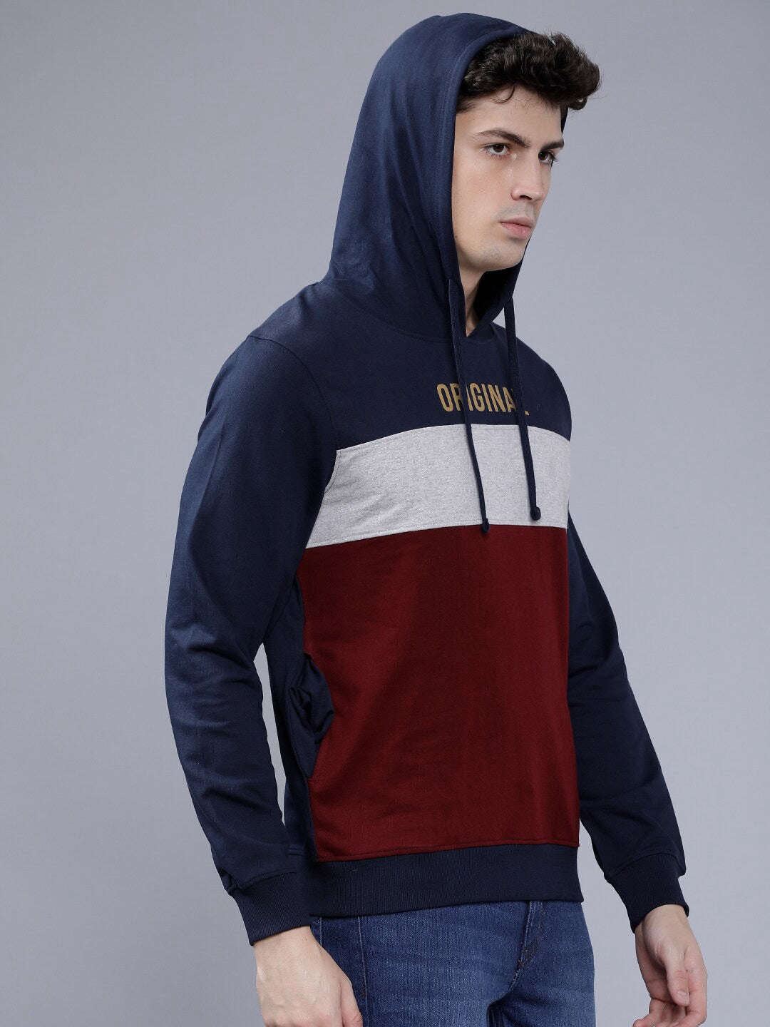 Shop Men Hooded Sweatshirt Online.