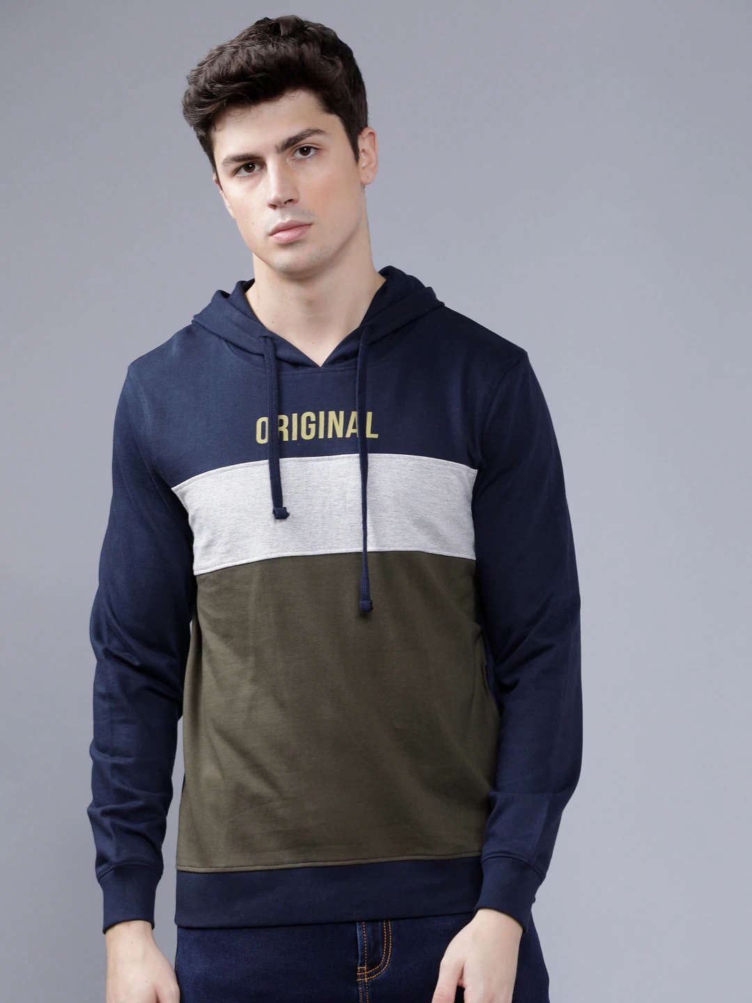 Shop Men Hooded Sweatshirt Online.