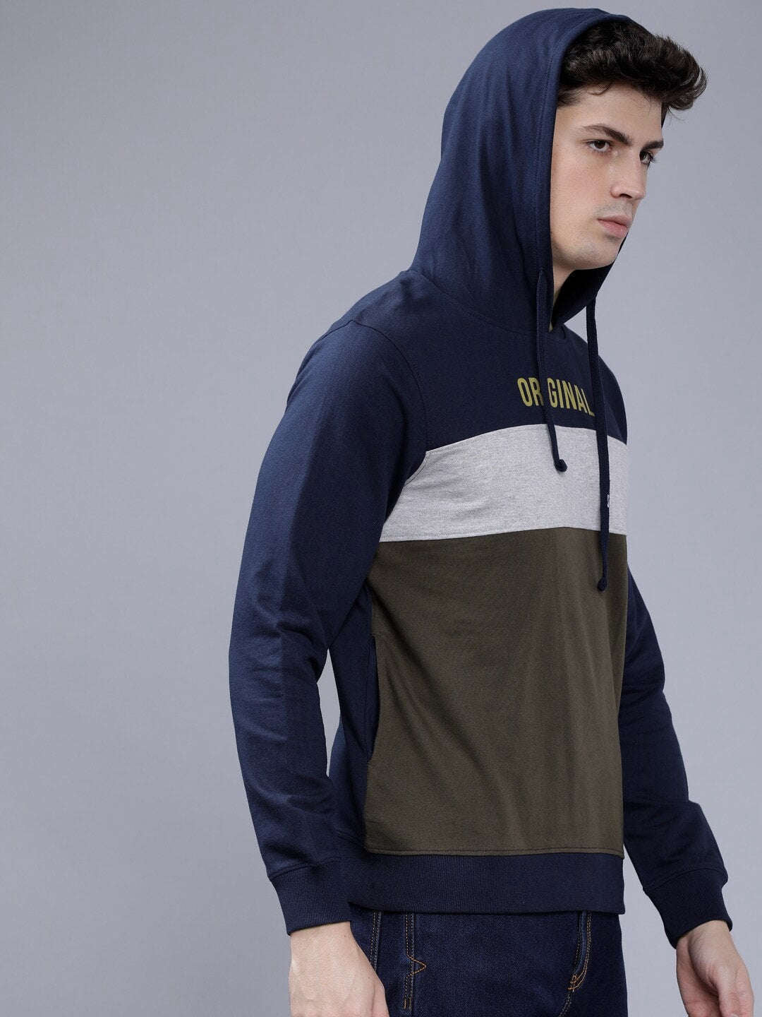 Shop Men Hooded Sweatshirt Online.