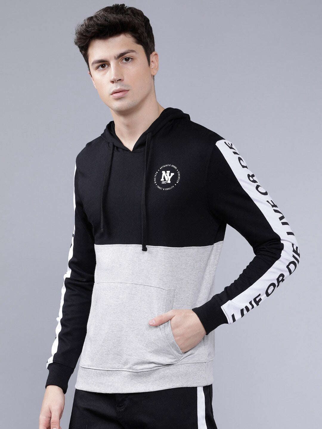 Shop Men Hooded Sweatshirt Online.