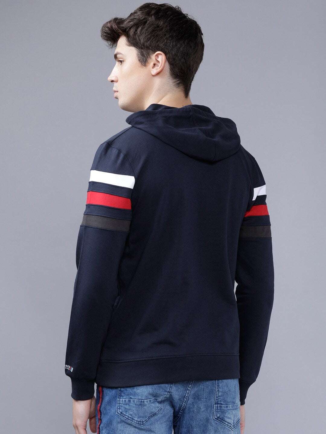 Shop Men's Solid Slim Fit Sweatshirt Online.