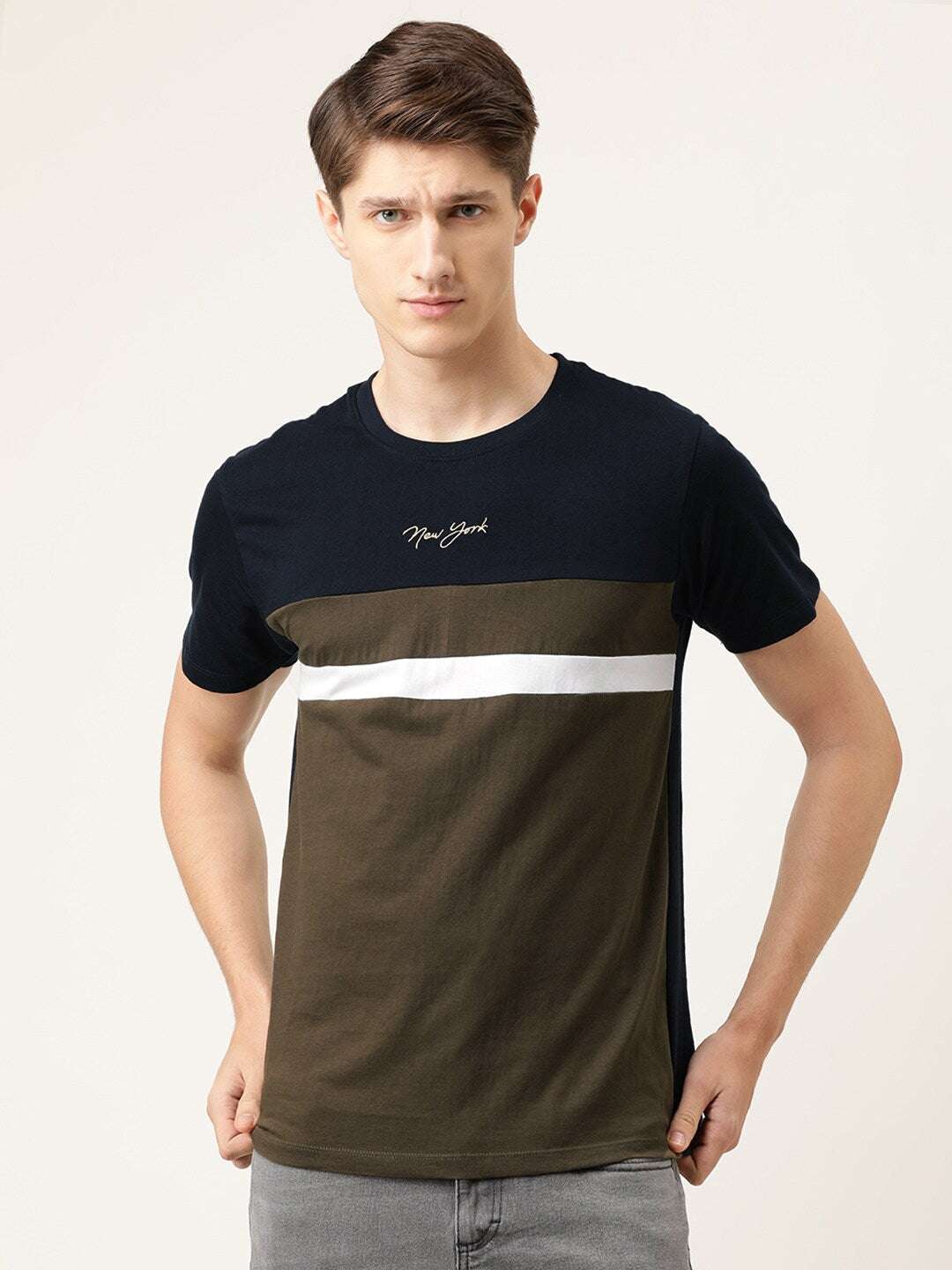 Shop Men Basic T-Shirt Online.