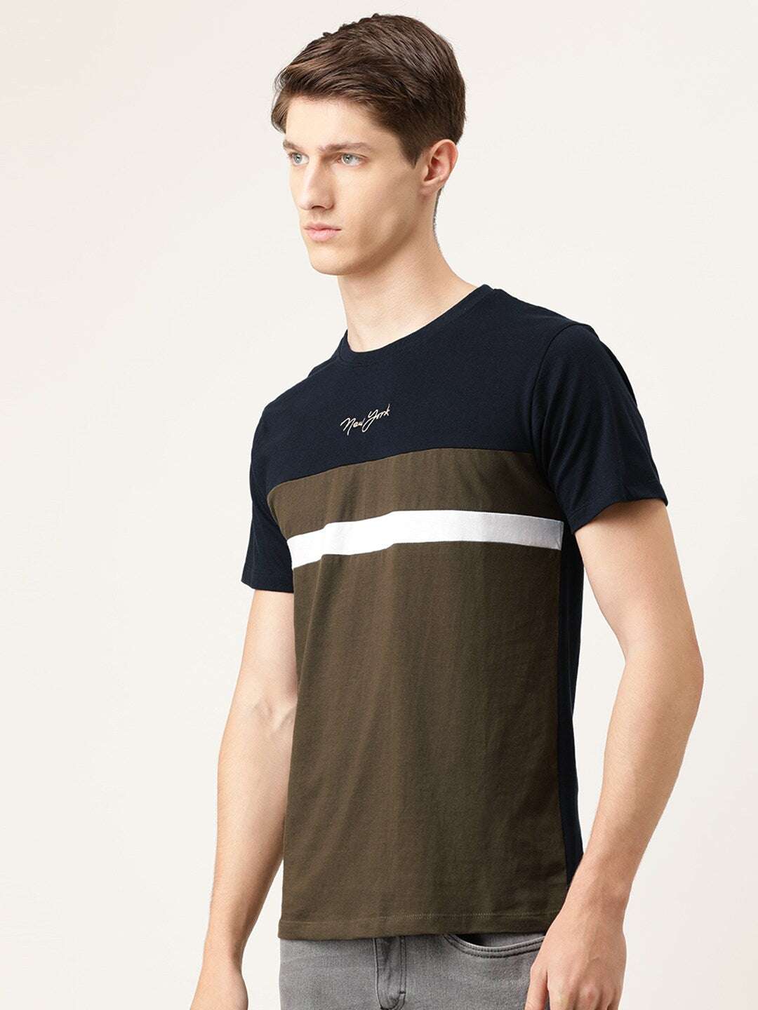 Shop Men Basic T-Shirt Online.