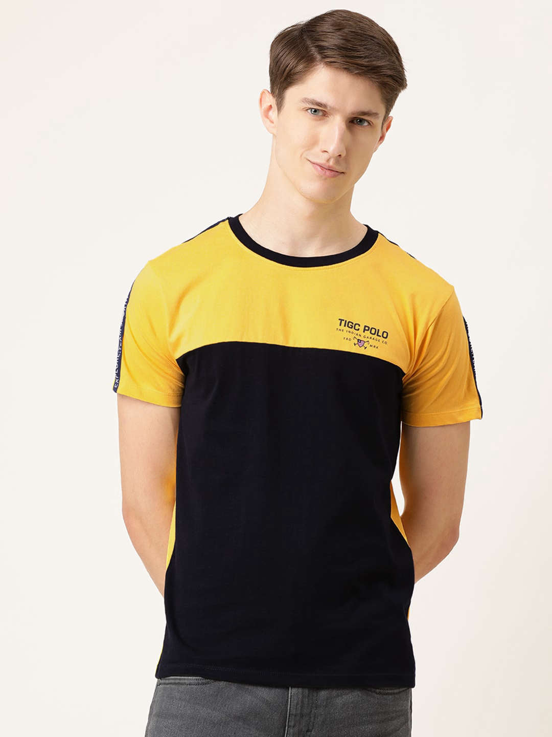 Shop Men Basic T-Shirt Online.