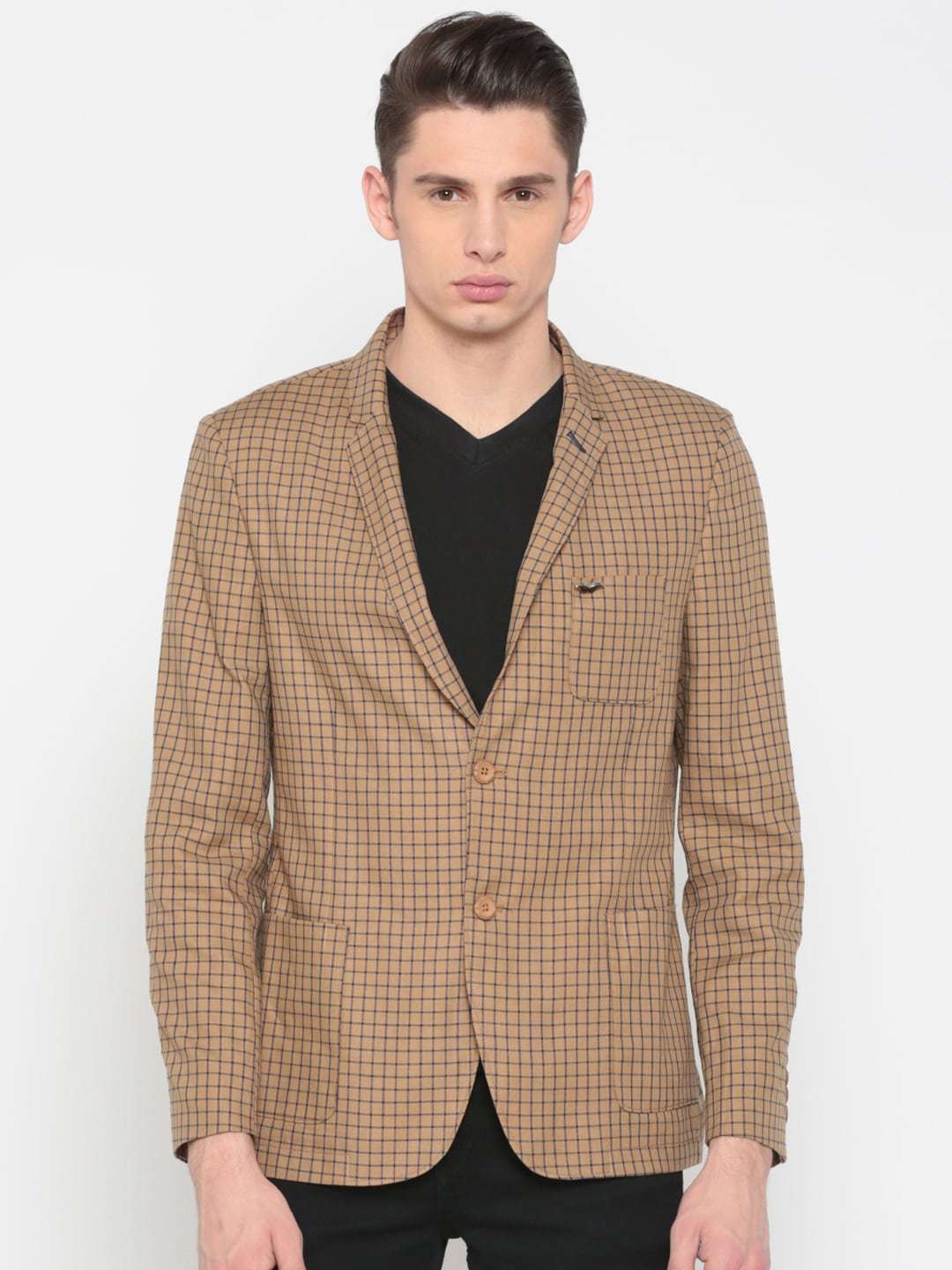 Shop Men Checked Blazer Online.