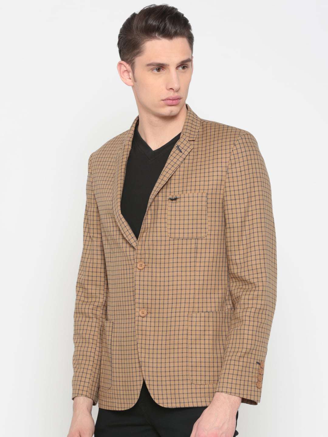 Shop Men Checked Blazer Online.