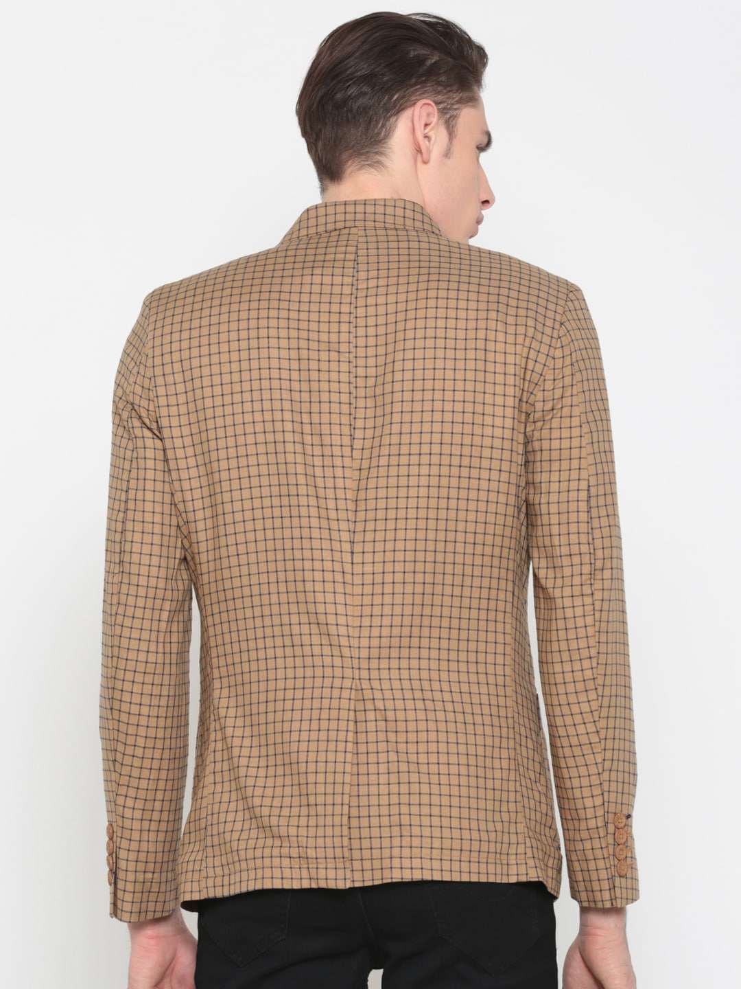 Shop Men Checked Blazer Online.