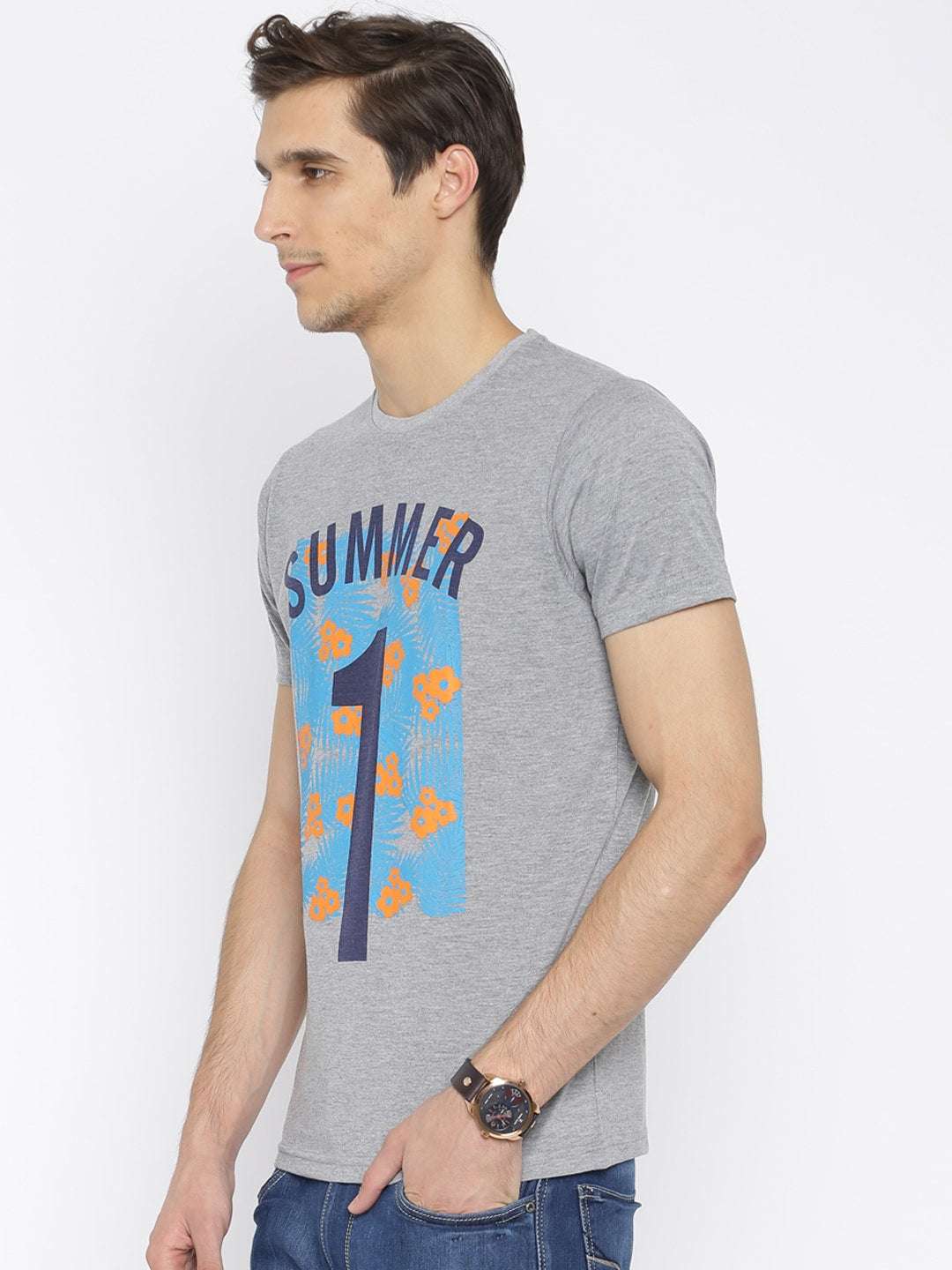 Shop Men Printed T-Shirt Online.