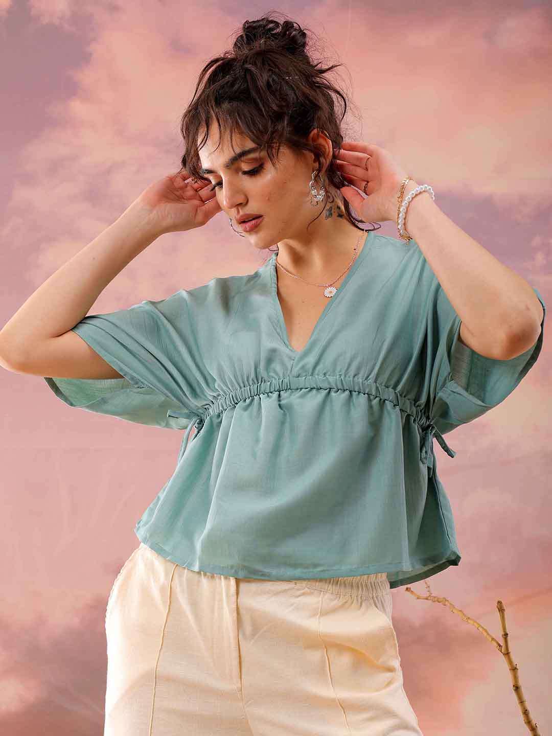 Shop Women Solid Top Online.