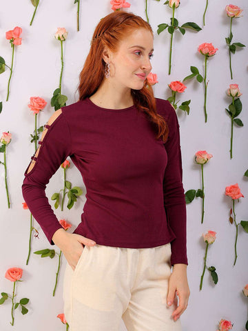 Shop Women Solid Top Online.