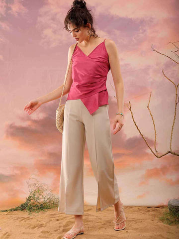 Shop Women Solid Top Online.