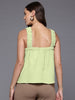 Freehand by The Indian Garage Co Women Loose Fit Textured Cami Top