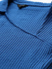 Freehand by The Indian Garage Co Women Fitted Textured Asymmetric Top