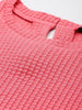 Freehand by The Indian Garage Co Women Boxy Textured Regular Top