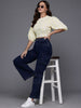 Freehand by The Indian Garage Co Women Fitted Textured Regular Top