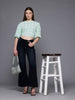 Freehand by The Indian Garage Co Women Fitted Textured Regular Top