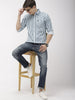 Shop Men's Striped Slim Fit Shirt Online.