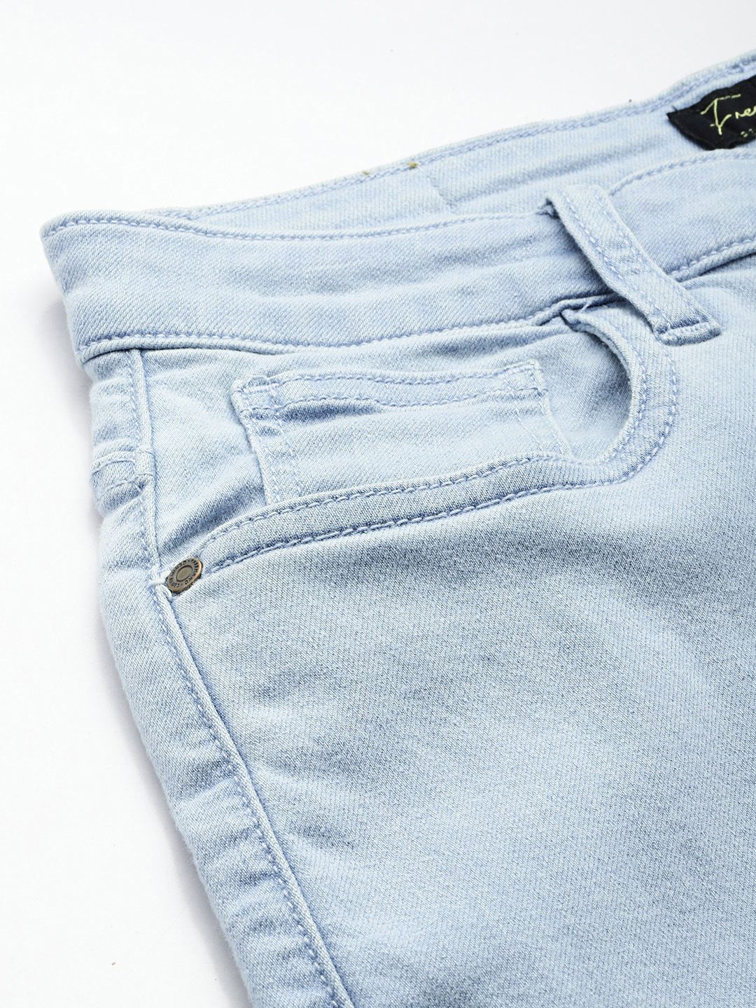 Women's Blue Slim Fit Casual Jeans