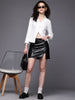 Freehand Women Regular Fit Textured Casual Long Shirt
