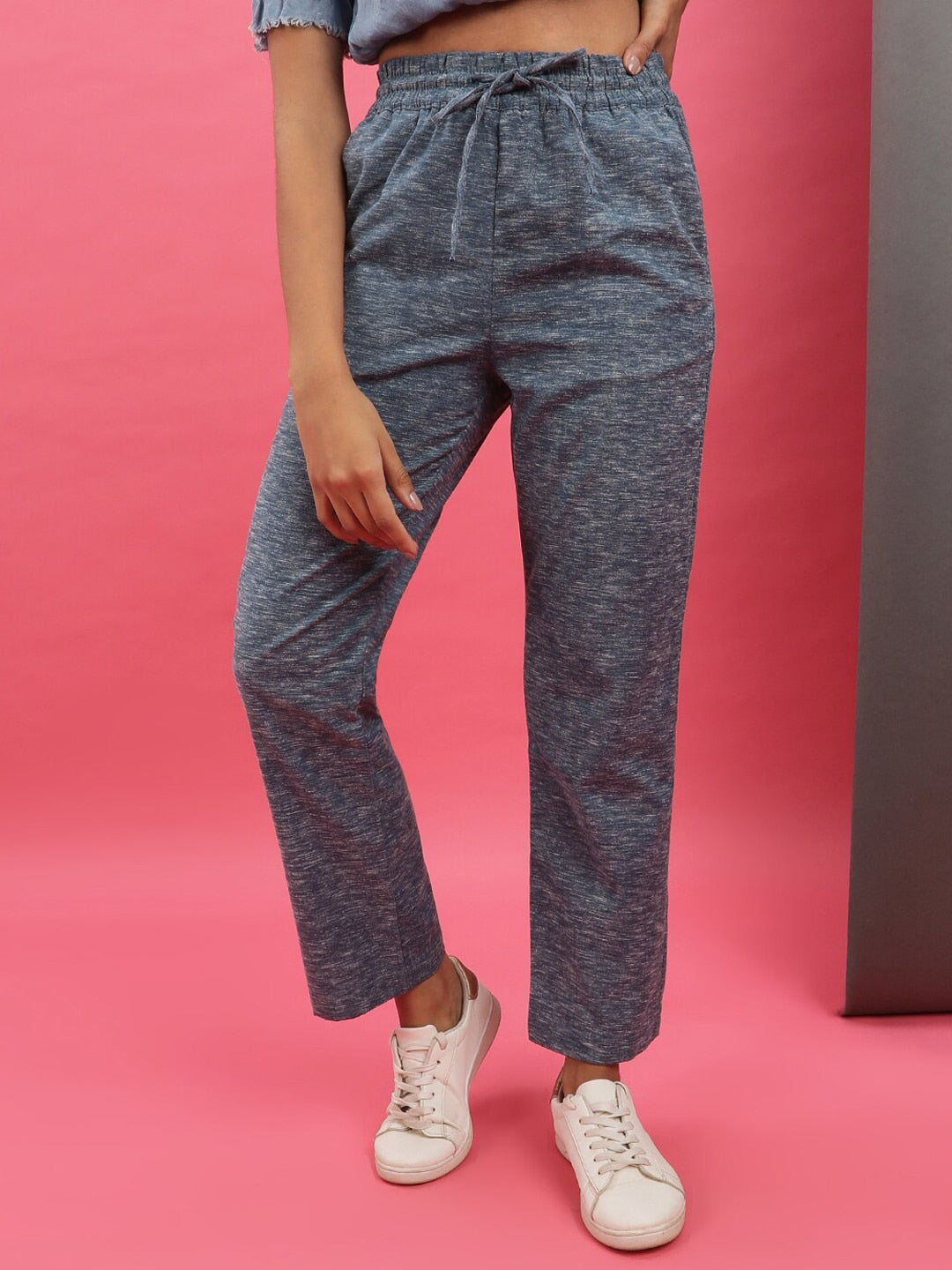 Shop Women Elasticated Trousers Online.