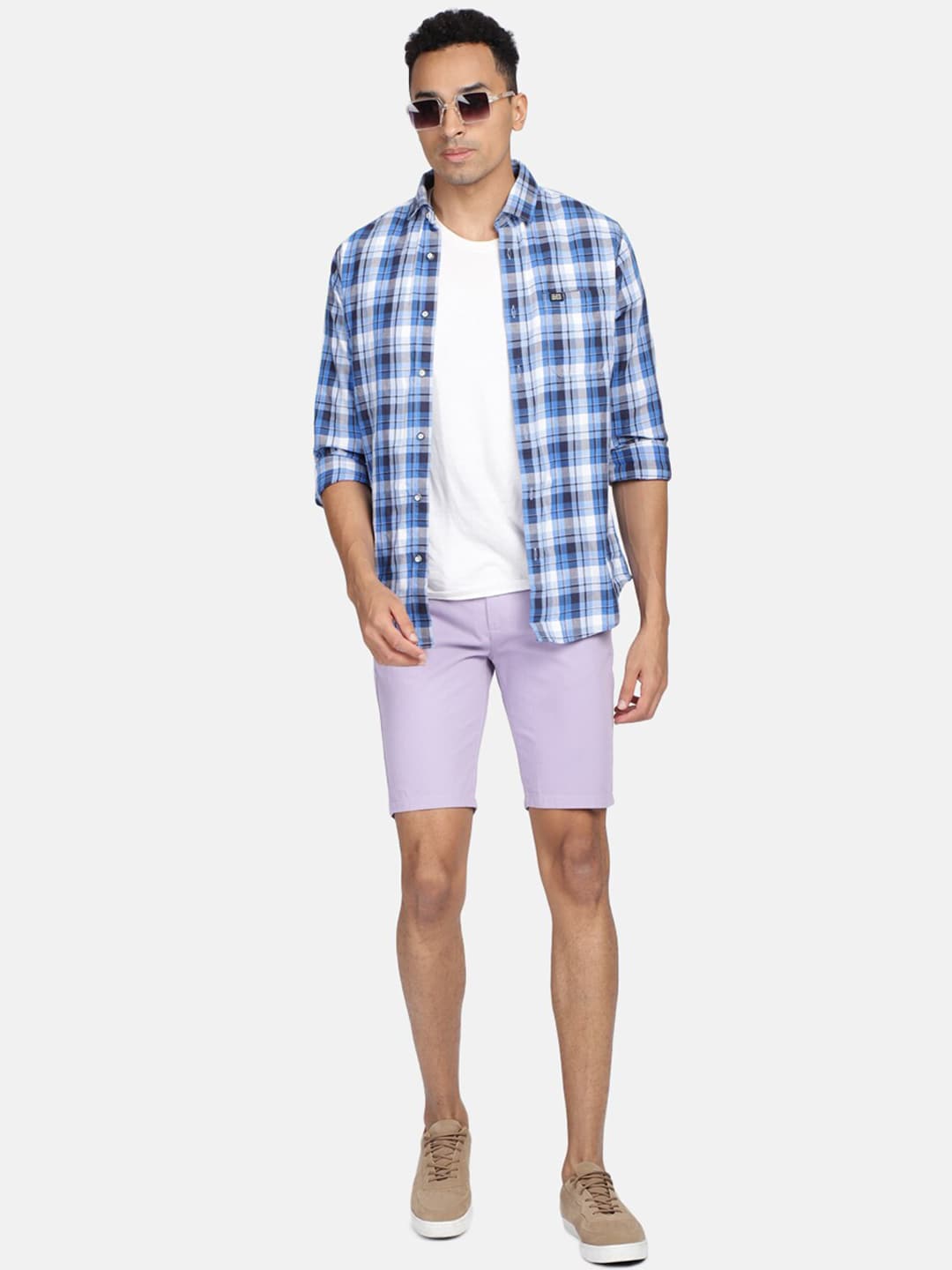 Shop Men Solid Casual Shorts Online.