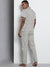 Men's Cotton Grey Animal Printed Regular Fit Lounge Sets