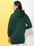 Women Hooded Longlenght Sweatshirt